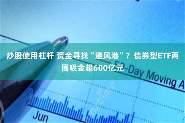 炒股使用杠杆 资金寻找“避风港”？债券型ETF两周吸金超600亿元