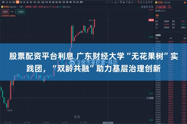 股票配资平台利息 广东财经大学“无花果树”实践团，“双龄共融”助力基层治理创新