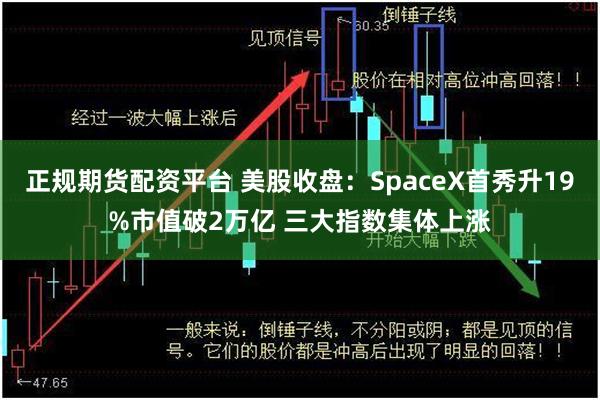 正规期货配资平台 美股收盘：SpaceX首秀升19%市值破2万亿 三大指数集体上涨