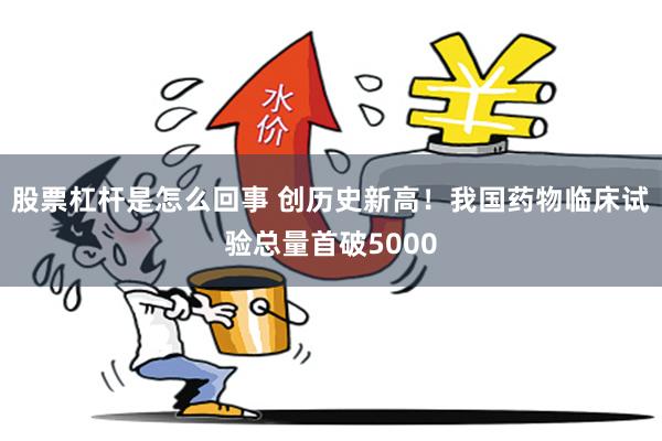 股票杠杆是怎么回事 创历史新高！我国药物临床试验总量首破5000