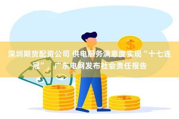 深圳期货配资公司 供电服务满意度实现“十七连冠”，广东电网发布社会责任报告